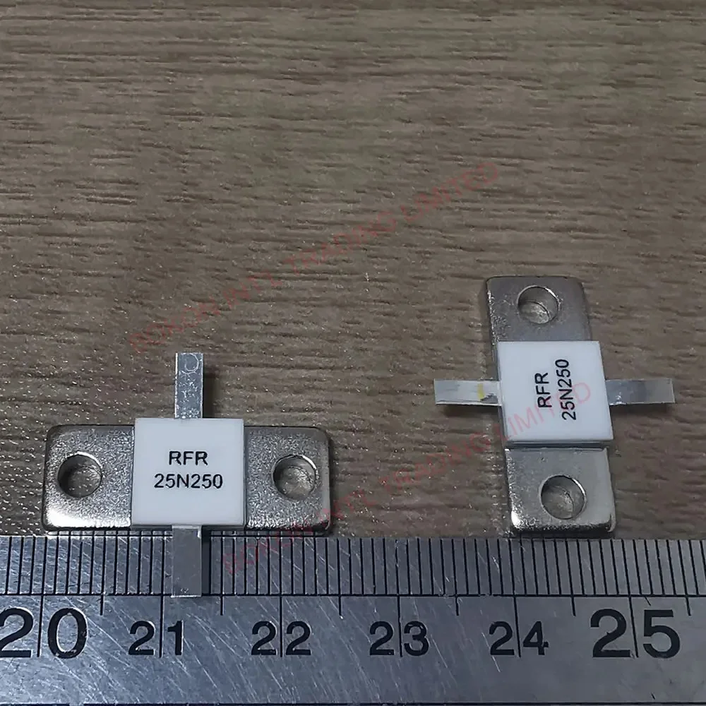 RFR 25-250 25 โอห์ม 250 วัตต์หน้าแปลนตัวต้านทาน RFR 25N250 เปลี่ยน rfp-250-25rm 31a1076f rf power ฟิล์มหนา 250w 25Ω dc-3ghz rfr25