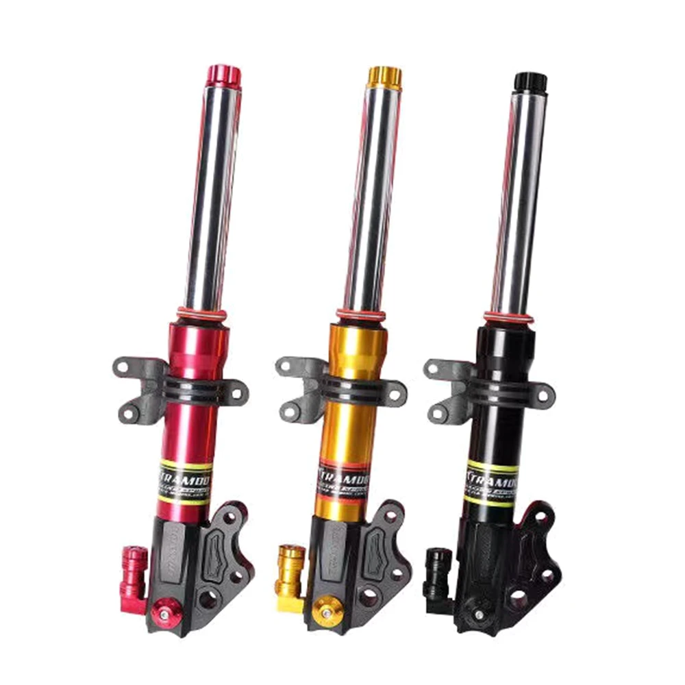 Universal 27 core 370/400mm Motorcycle Front Fork Damping Front Shock For Yamaha Scooter RSZ JOG Force Niu U+b M2 M+ 009 Modify