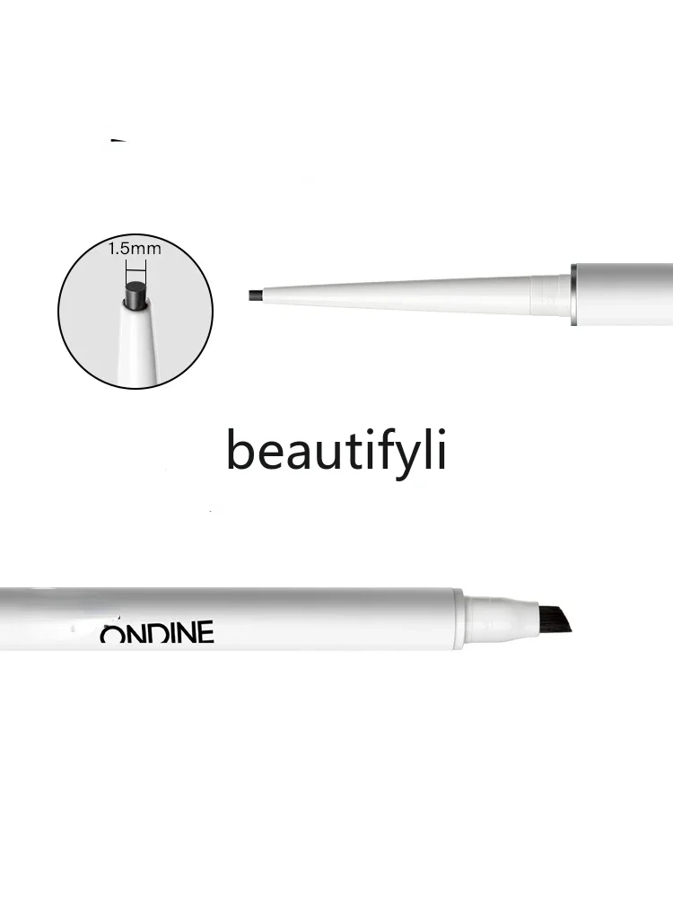 Very fine double-headed eyeliner pen, waterproof, non-smudging, decolorizing and long-lasting novice