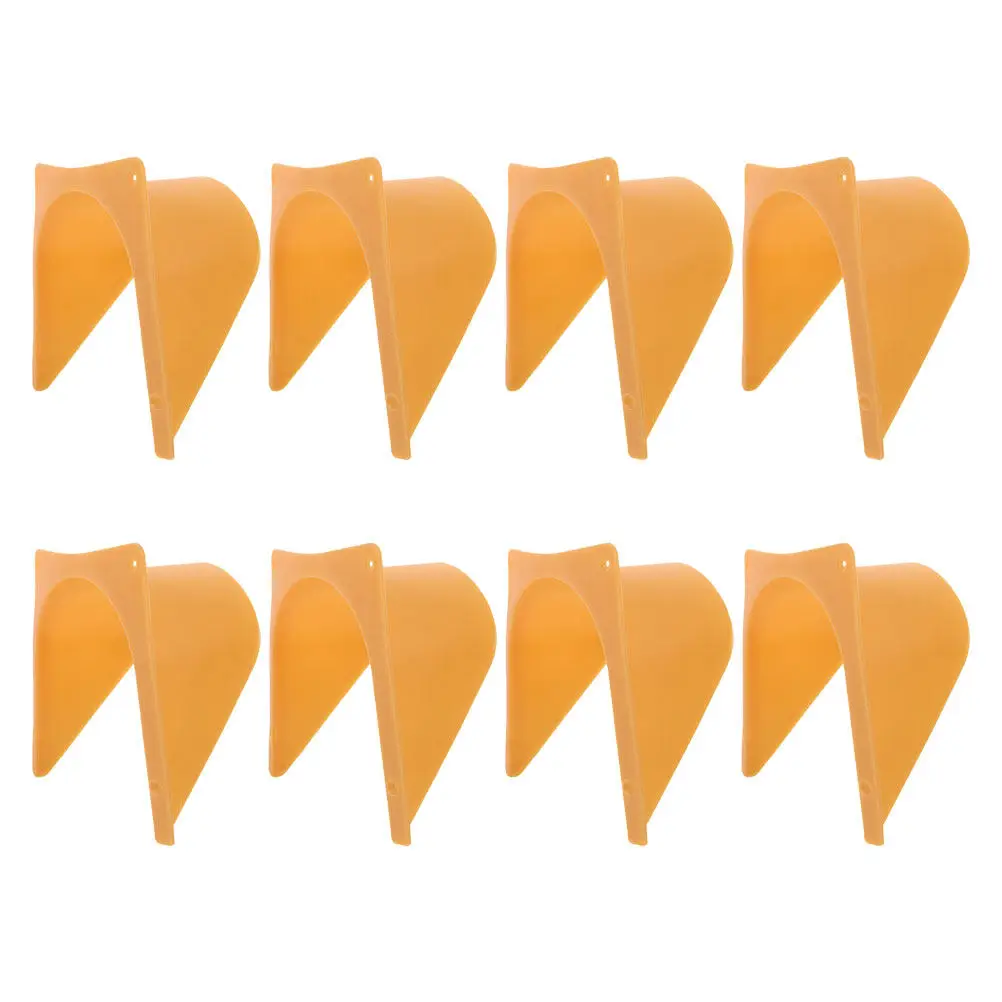 

8Pcs Pigeon Racing Door Plastic One Way Entrance European Style Bird Cage Door Supplies Pigeon Doors Bird Cage Supplies