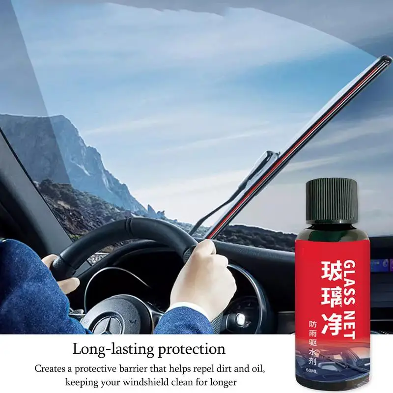 Car Glass Oil Film Cleaner Stain Remover For Automotive Detailing Polishing Long-Lasting Oil Film Stain Removal Car Glass