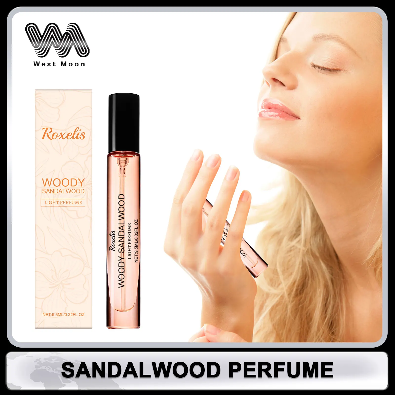 Sandalwood Perfume Lighted Fragrance Deodorant Body Spray Show Charms Keep Fresh Armpit Odor Remover Pheromone Perfume for Women