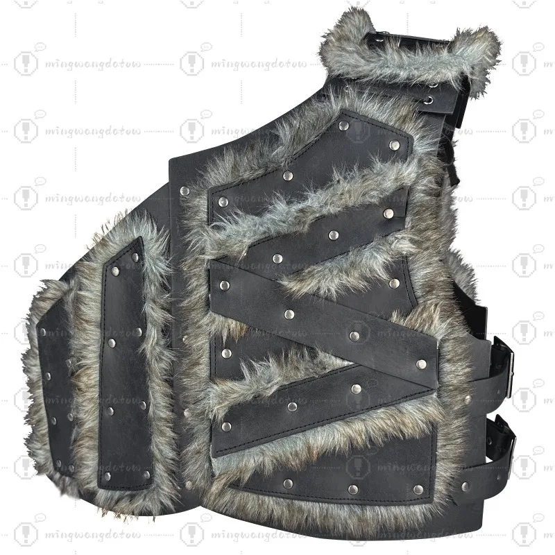 Medieval Distressed Half Chest Armor, Norse Viking Style Vintage Cosplay Props