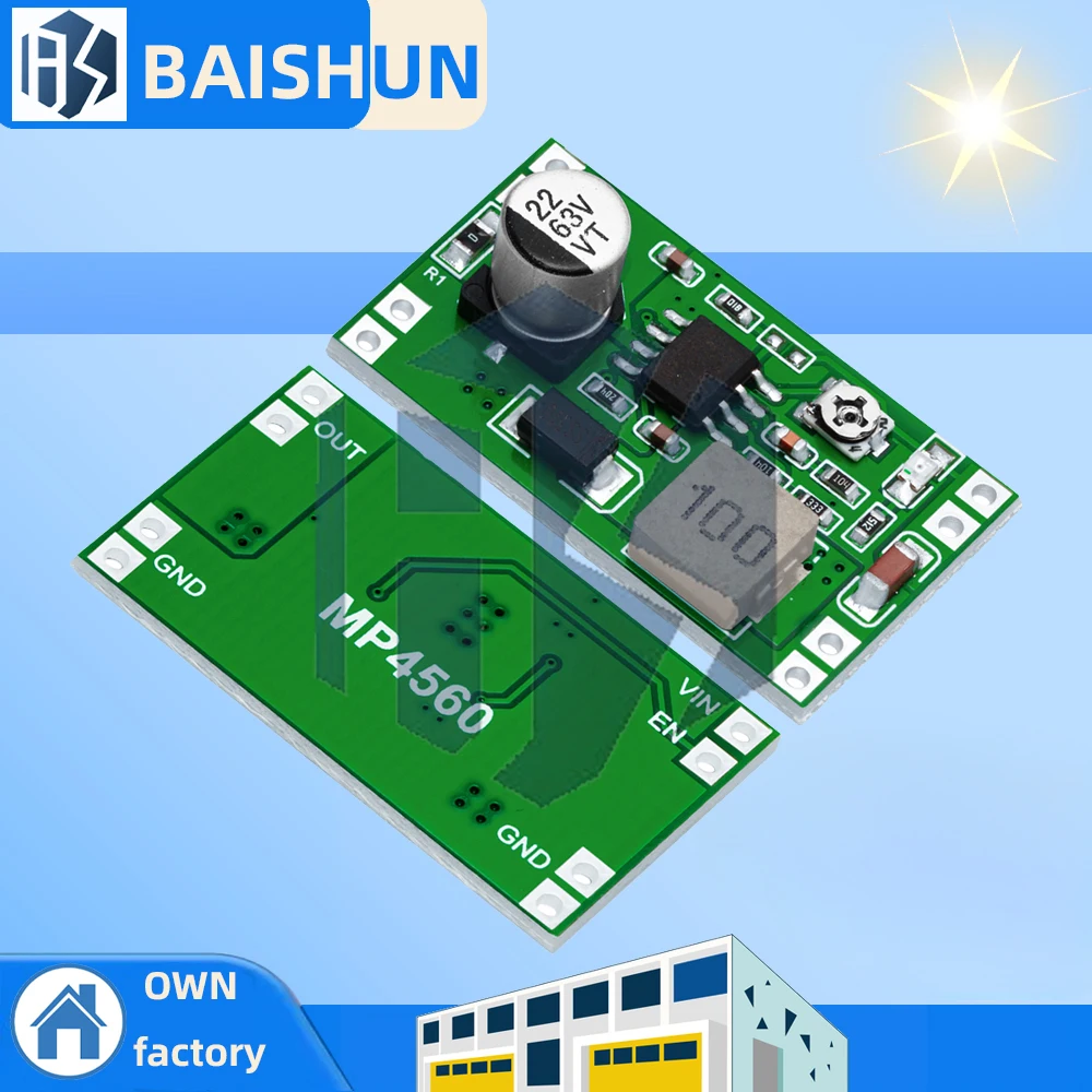 MP4560 2A DC-DC Buc…