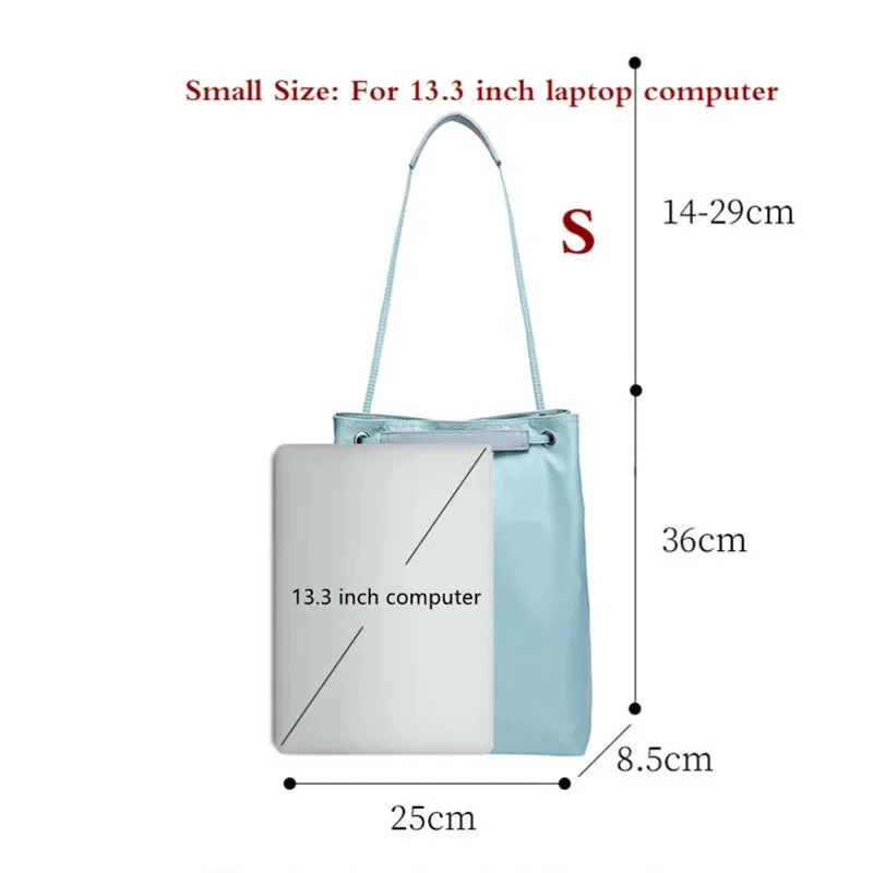 Ladies 13.3 14.1 15.6 Apple MacBook Huawei Matebook Lenovo HP Dell Laptop Messenger Travel Shoulder Bag