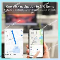 A17Z 4 PCS Smart Air Tag GPS Tracker Key Finder GPS Global Positioning Bluetooth Mini GPS Tracker Pet Key Bag Finder For IOS