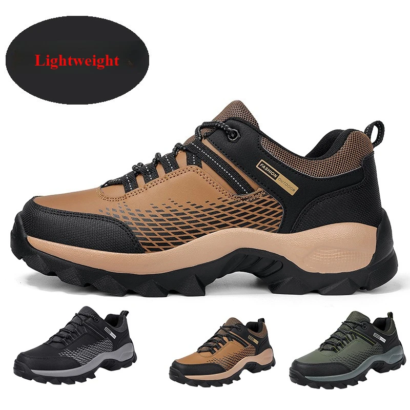 

Мужская походная обувь, повседневные кроссовки, легкая треккинговая обувь, водонепроницаемая удобная туристическая обувь, уличные ботинки Tenis Masculino