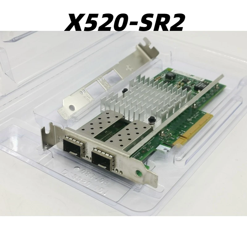 

Dual Port 10Gbps SFP Network Card X520-SR2 X520-DA2 E10G42BFSRG1P5 for High Speed Connection