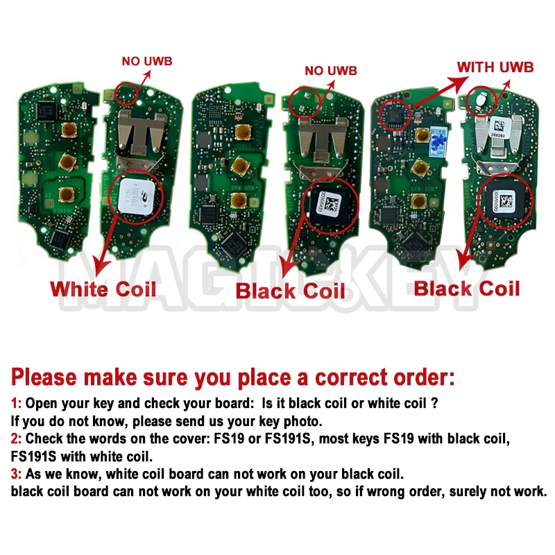 5HG 5HO959753G 753B 753D Original Smart Key 5D Chip 433MHz With UWB for MQBevo Golf 8 Tiguan Passat Talagon MEB ID3 ID4 ID6