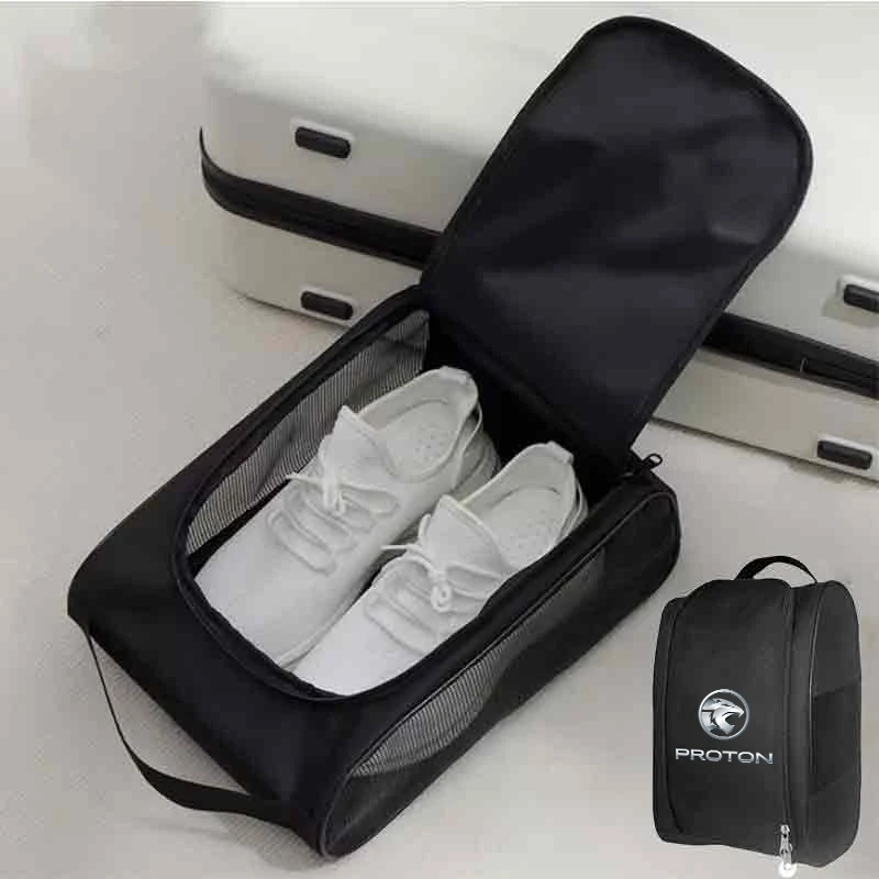 منظمو أحذية رياضية للسيارة حقيبة أحذية للسفر لبروتون إكسورا إيريز R3 ويرا ساغا ساتريما ماجما X50 V6 X70 L3 L5