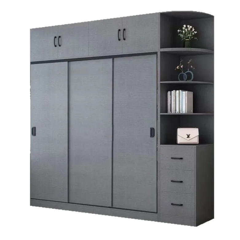 

Wardrobe Home Bedroom Simple Sliding Door Wardrobe Locker Rental House Single Wardrobe Storage
