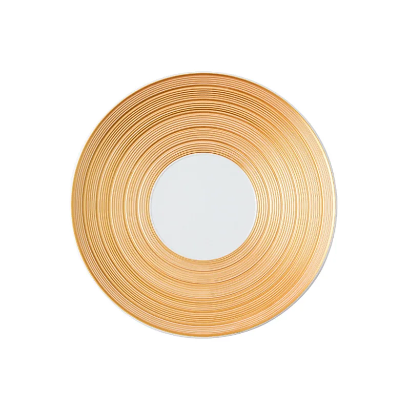 

Western food plate Steak plate Premium dish plate Household salad deep Ceramic creative European tableware