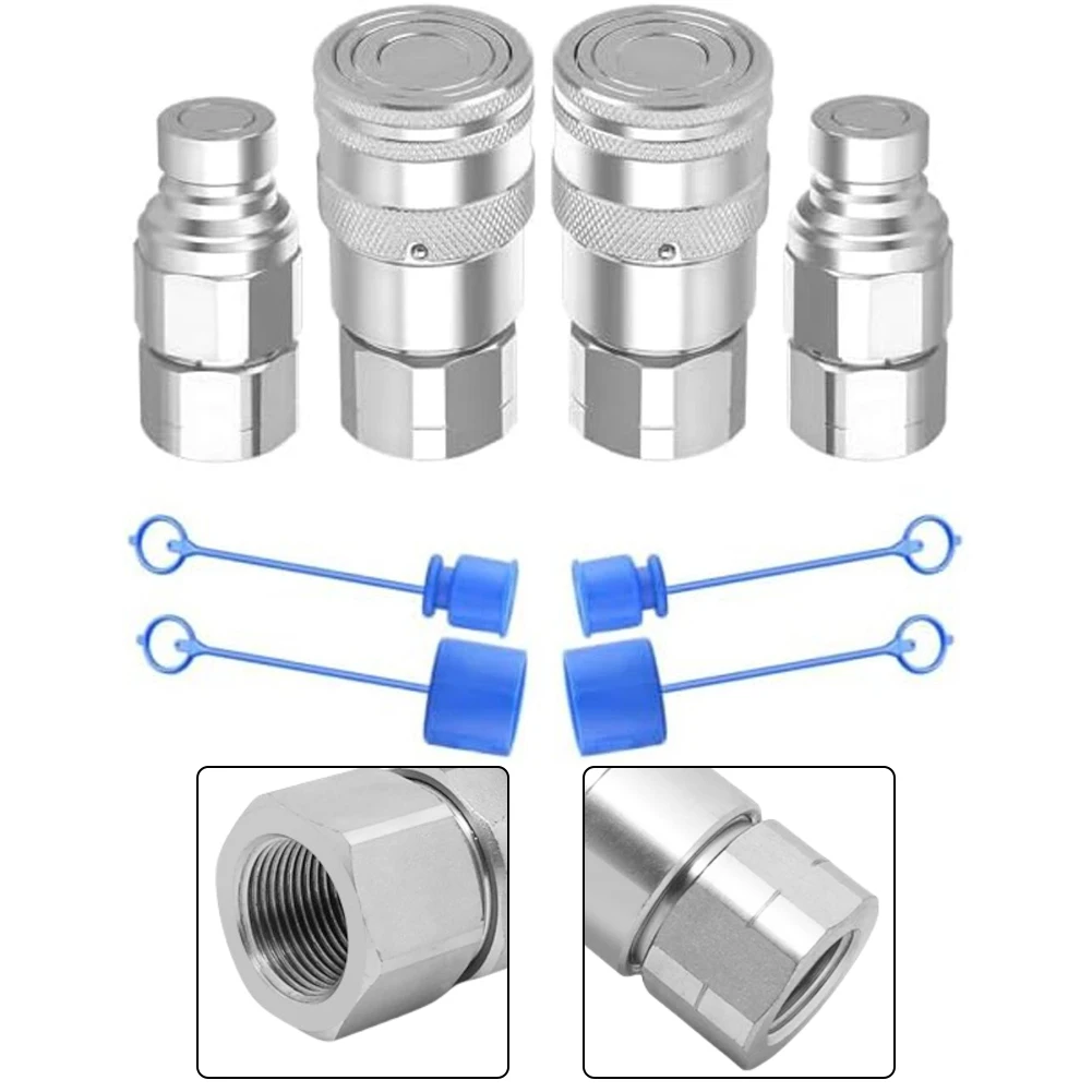 

Эффективные гидравлические соединения Соединения с плоской поверхностью Гидравлические быстроразъемные муфты Соединения для снижения падения давления