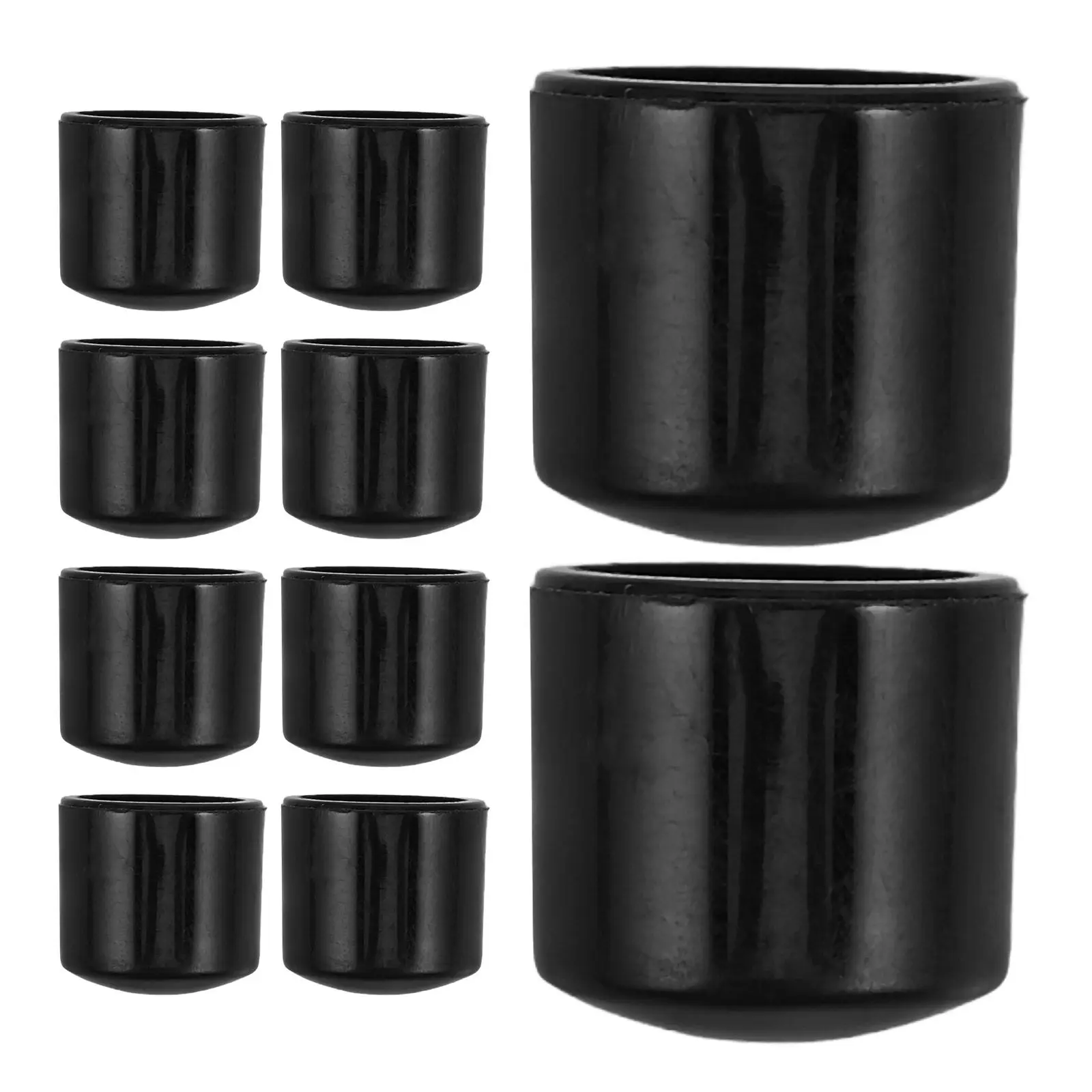 

10Pcs Foosball End Caps Plastic Rod Covers for Football Table Safety Enclosure Net Universal Fit 12Mm Foosball Pole Caps