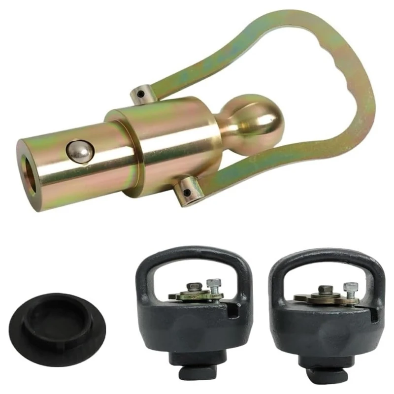 

D0UC Trailer Hitch Ball with Safety Chain for Select Model Trucks Easy Installation Replace GNXA2061