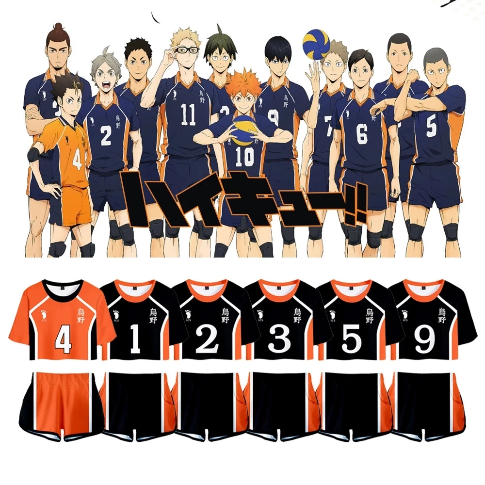 

Haikyuu!! Karasuno High School Cosplay Costume Hinata Shyouyou Tetsurou Kuroo Kenma Kozume Halloween Christmas Sportswear Gifts