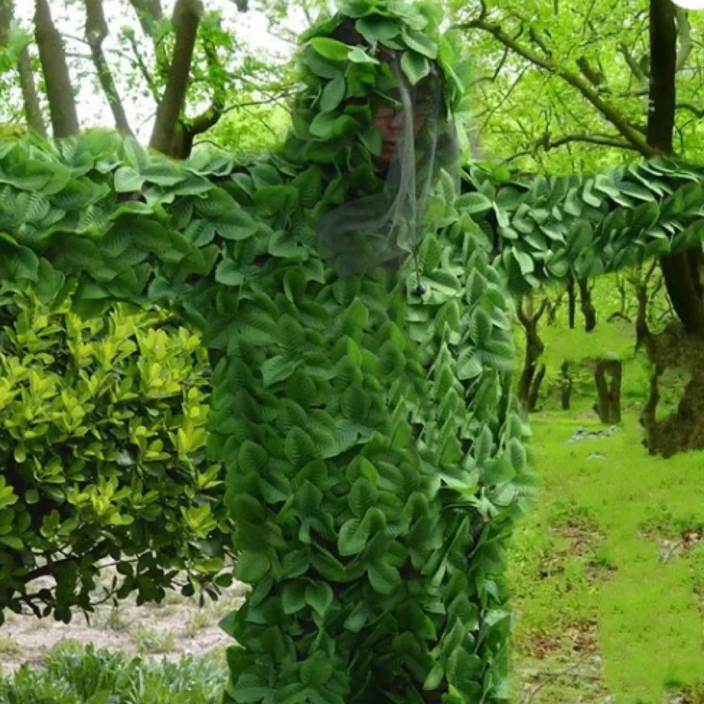 Ghillie Suit Poncho 3D Camouflage Hunting Apparel for Wildlife Photography Military Sniper Airsoft Paintball Halloween - view 2