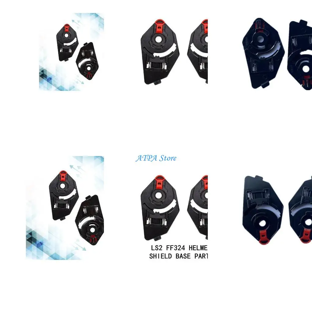 

U13C For FF324 Motorcycle Helmet Visors Stand Plate Lens Mount Bracket 2x