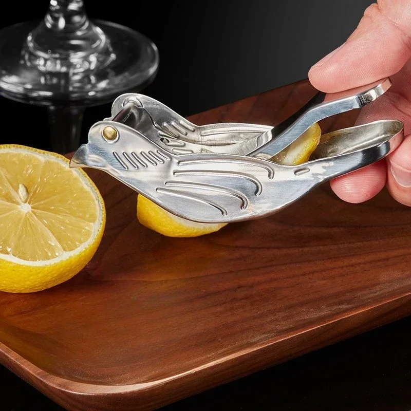 304 Stainless Steel Manual Bird Lemon Juicer, Hand Press Fruit Juice Extractor, Lemon Squeezer, Kitchen Gadgets