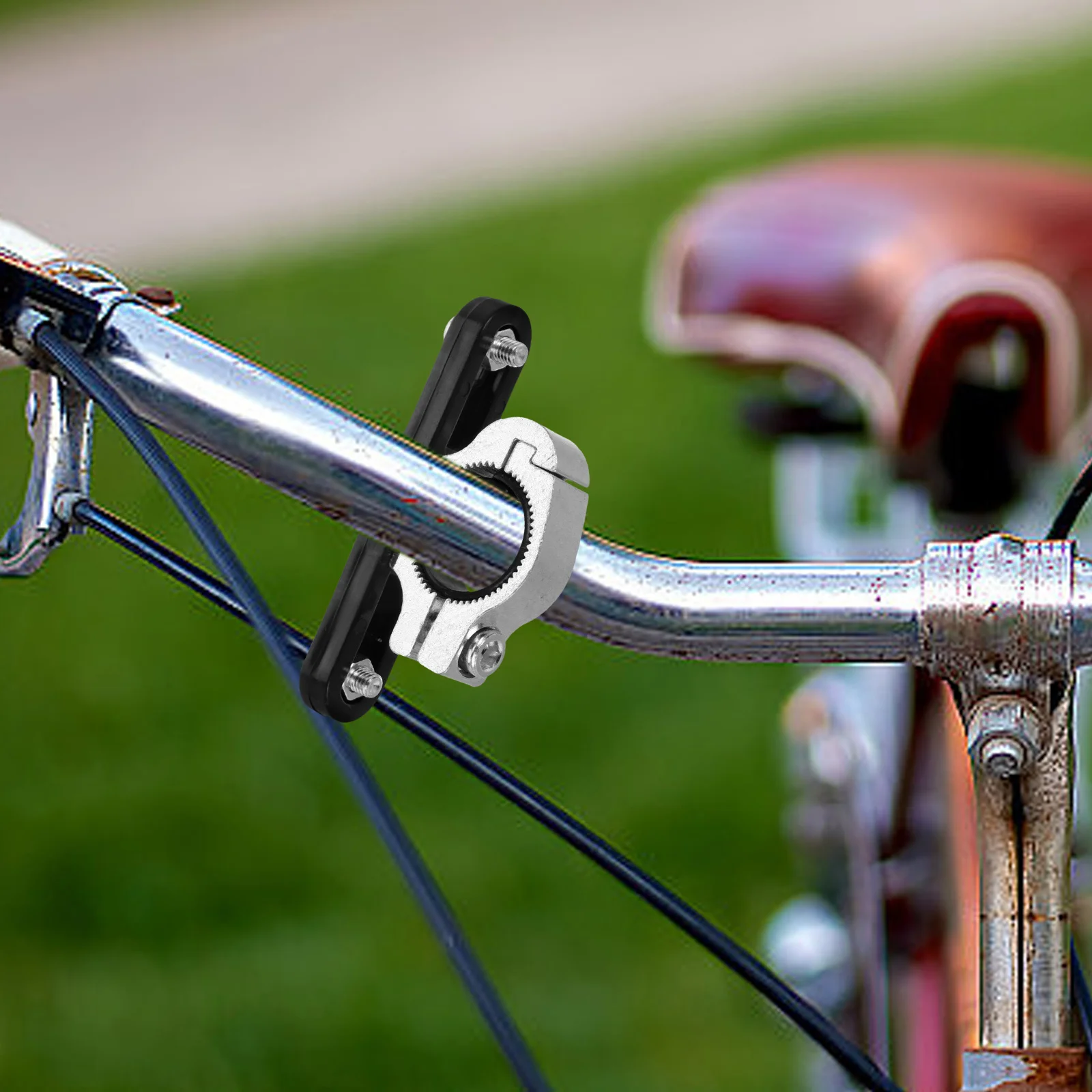 

Universal Alloy Bike Handlebar Water Bottle Holder Adapter Bicycle Seat Post Scooter Cup Rack Accessory Lightweight Durable