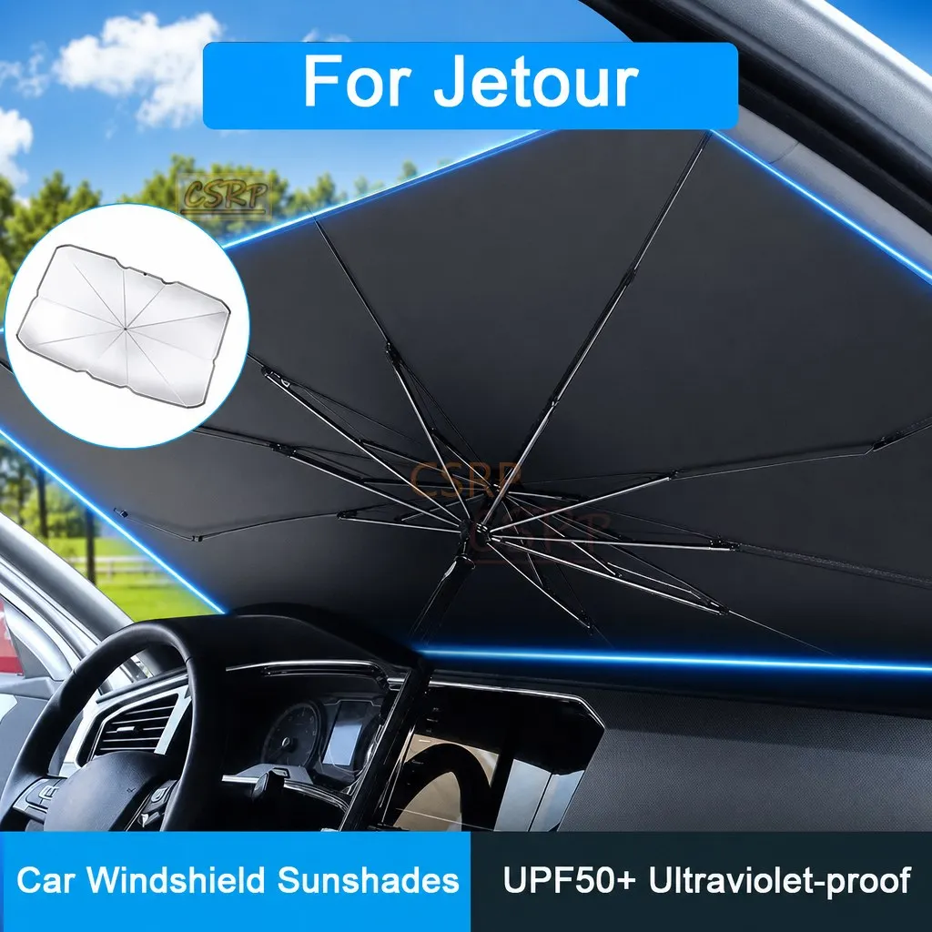 For Chery Traveler T2 JETOUR I-DM L9 X95 X70 XY0 Coupe X90 PLUS  Car Windshield Sunshades Front Shading Umbrella