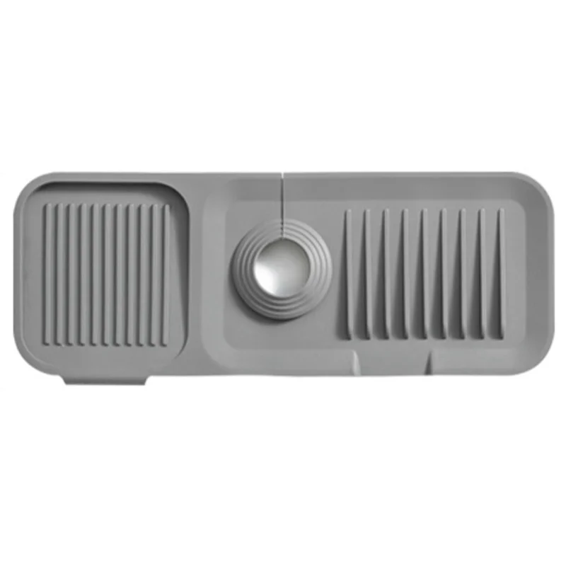 

Силиконовый коврик-накладка на кран для раковины, безопасный, гигиеничный, без запаха, аксессуар для кухни и ванной (светло-серый/темно-серый/темно-зеленый)