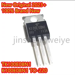 New Original 2023+ TK100E08N1 K100E08N1 Brand New Spot 214A 80V TO220 Inline Field Effect Hot Triode 5~20PCS Free Shipping