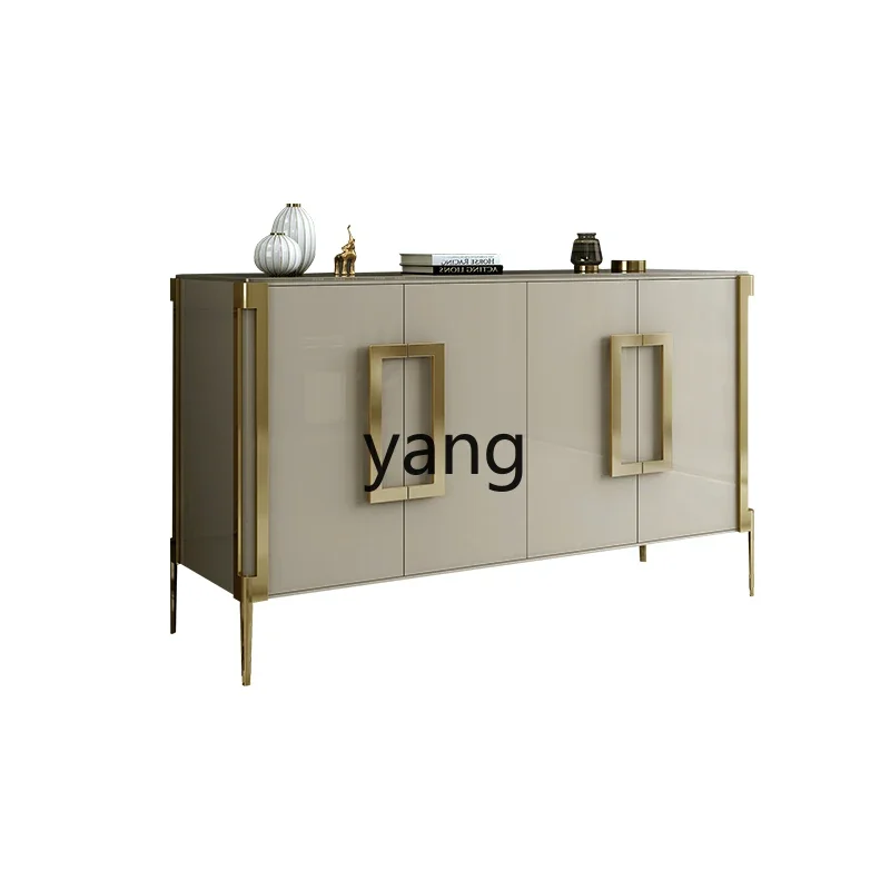 

LH light luxury all solid wood porch cabinet household modern foyer staircase side cabinet bedroom storage cabinet