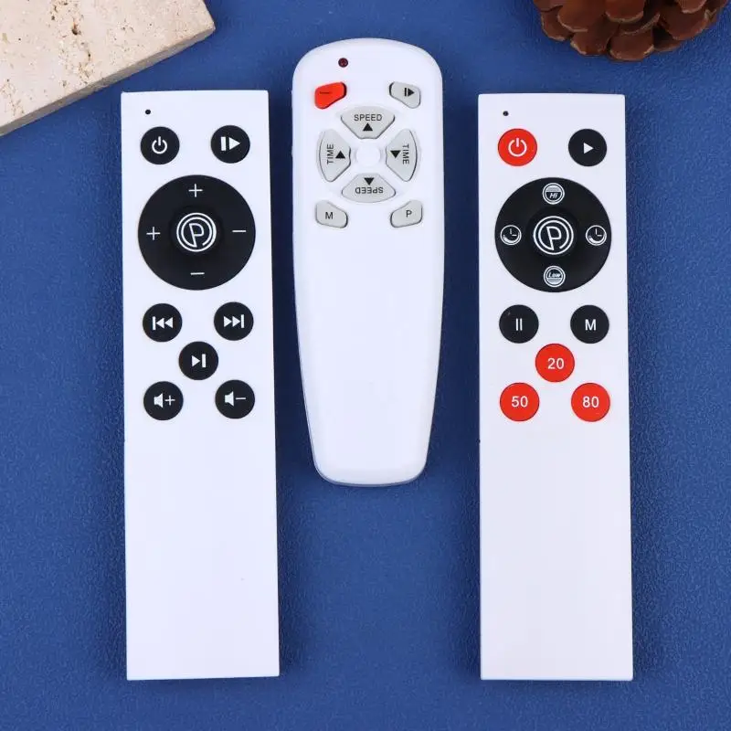 Exercise Machine Remote For ADVENOR YYOJ Comfortable Grip Wear Resistant Material Home Gym Must Have Plastic White