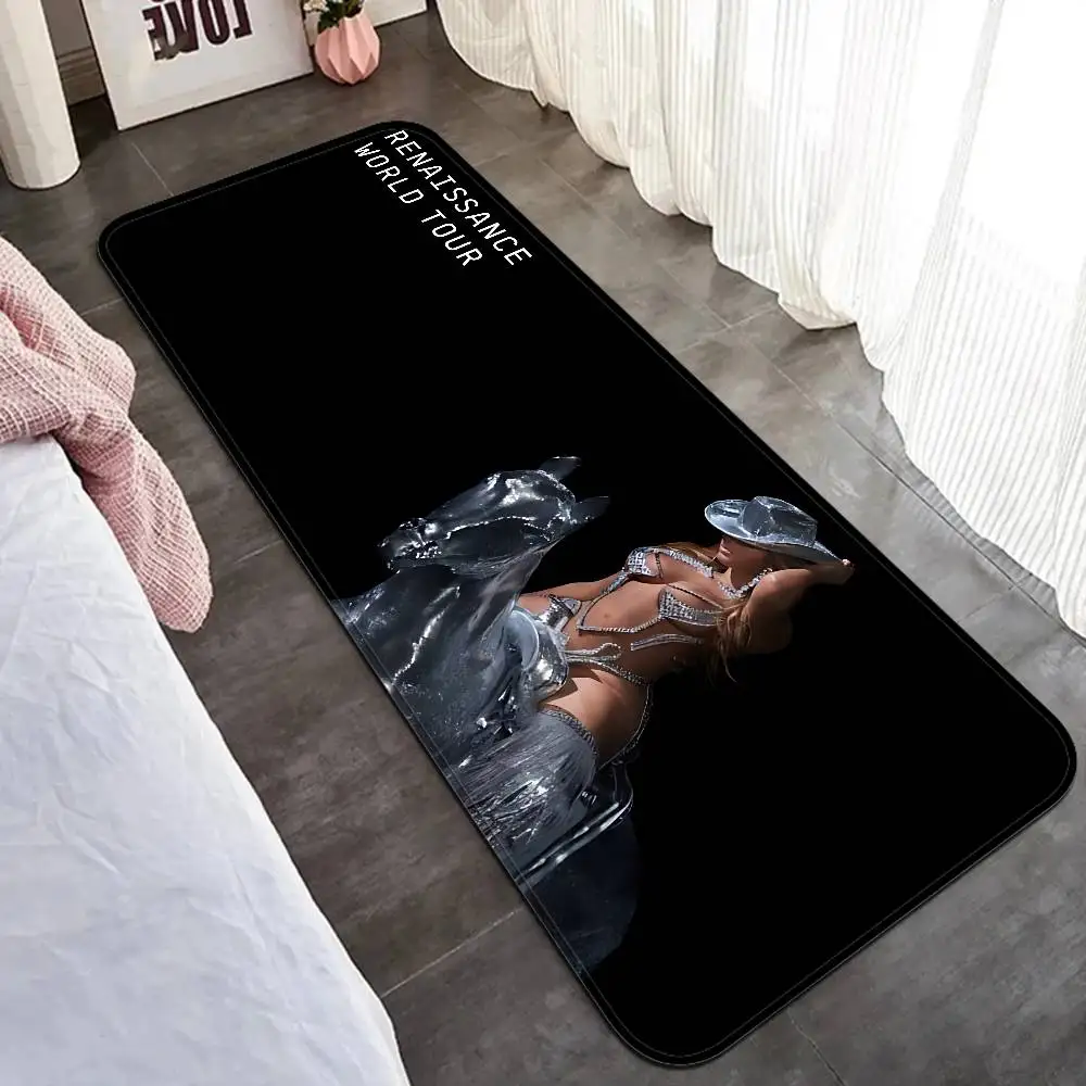 Beyonce Renaissance Singer Door Mat Nordic Style Bedroom Living Room Doormat Home Balcony Anti-Slip Alfombra