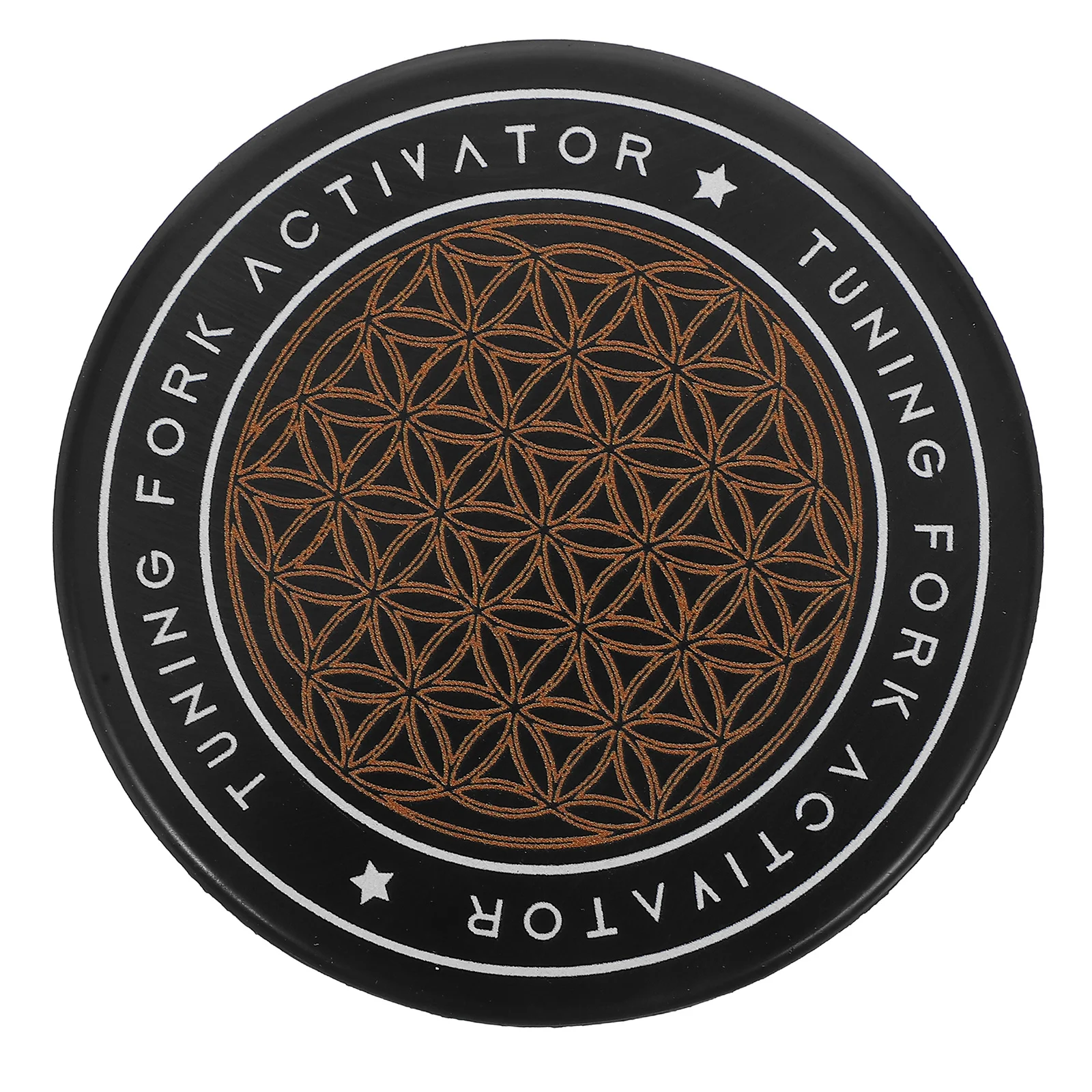 

Tuning Fork Activator Rubber Puck Tool For Harmonious Vibrations Easy Grip Noise-Free Sustained Tone Music Instrument