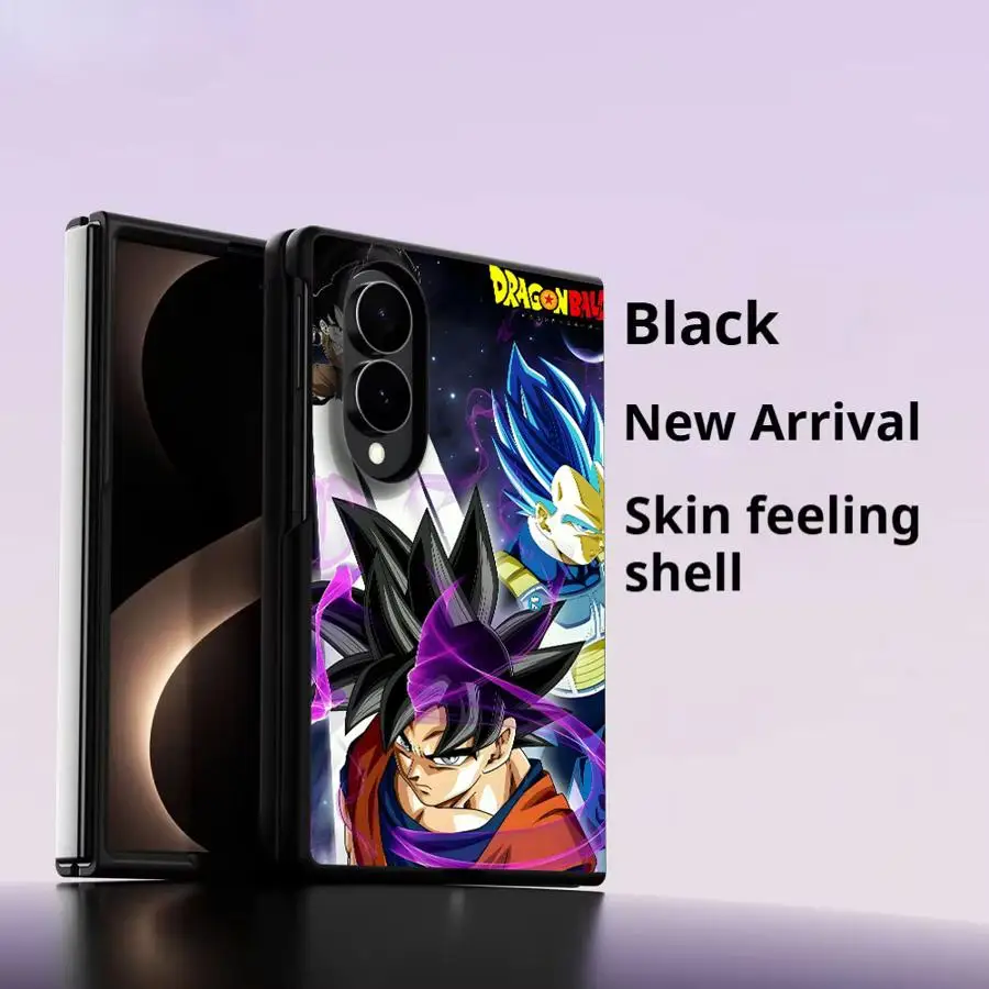 Luxury Phone Cover Case for Samsung Galaxy Z Fold8 Wide Z Fold 8 ZFold Wide ZFold8 Dragon Ball Goku Prince Vegeta