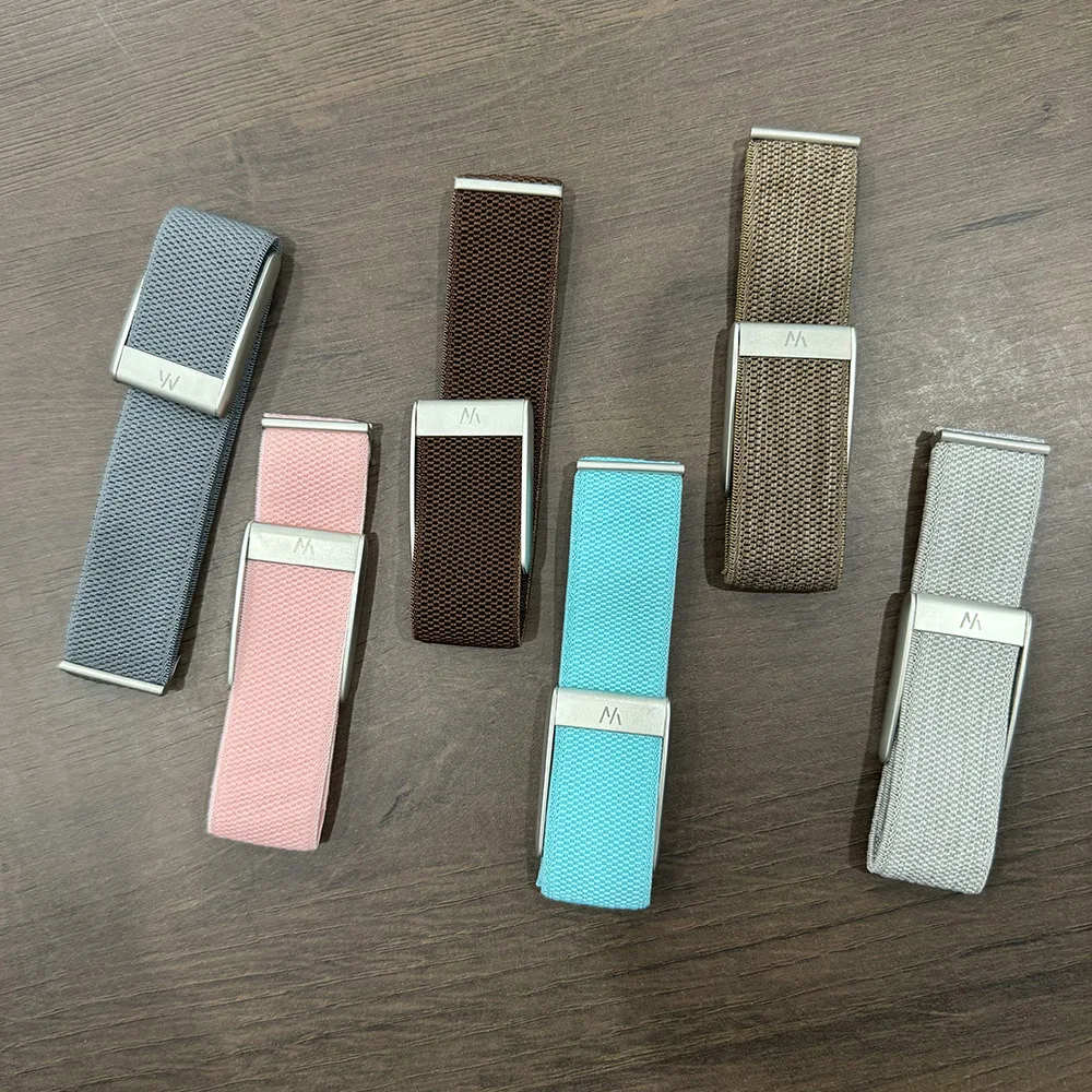 Pasujący pasek do Whoop 5.0 z logo, nylonowy, tkany, elastyczny, zamienny pasek sportowy Whoop Mg, metalowe paski Whoop Life ECG — zdjęcie produktu 6