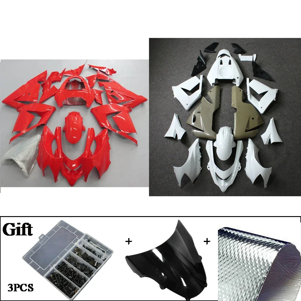 

ABS Injection Fairing Kit Body Work For KAWASAKI NINJA ZX-10R 2004-2005