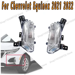For Chevrolet Equinox 2021 2022 Daytime Running Lights Front Bumper Lights Front Fog Lights Halogen Fog Lamp Assembly