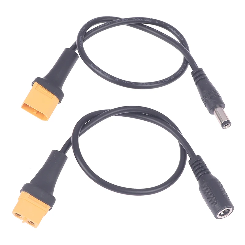 1Pc Silicone Wire For RC Battery Charger Innovative And Practical XT60 Female Plug To DC 5.5*2.1mm Connector Adapter Cable