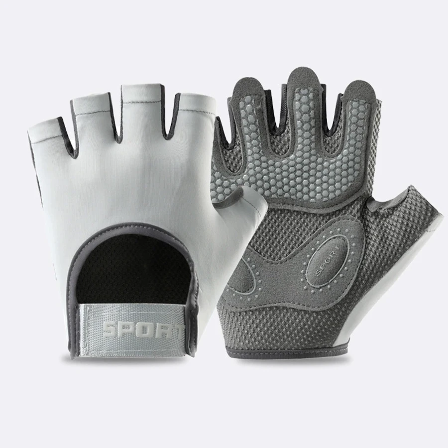 Sport- und Fitnesshandschuhe, Unisex, atmungsaktive Halbfingerhandschuhe, Trainings-Kettlebells, Fahrradgurte, Handgelenkschützer, Eisenhandschuhe – Detail 11