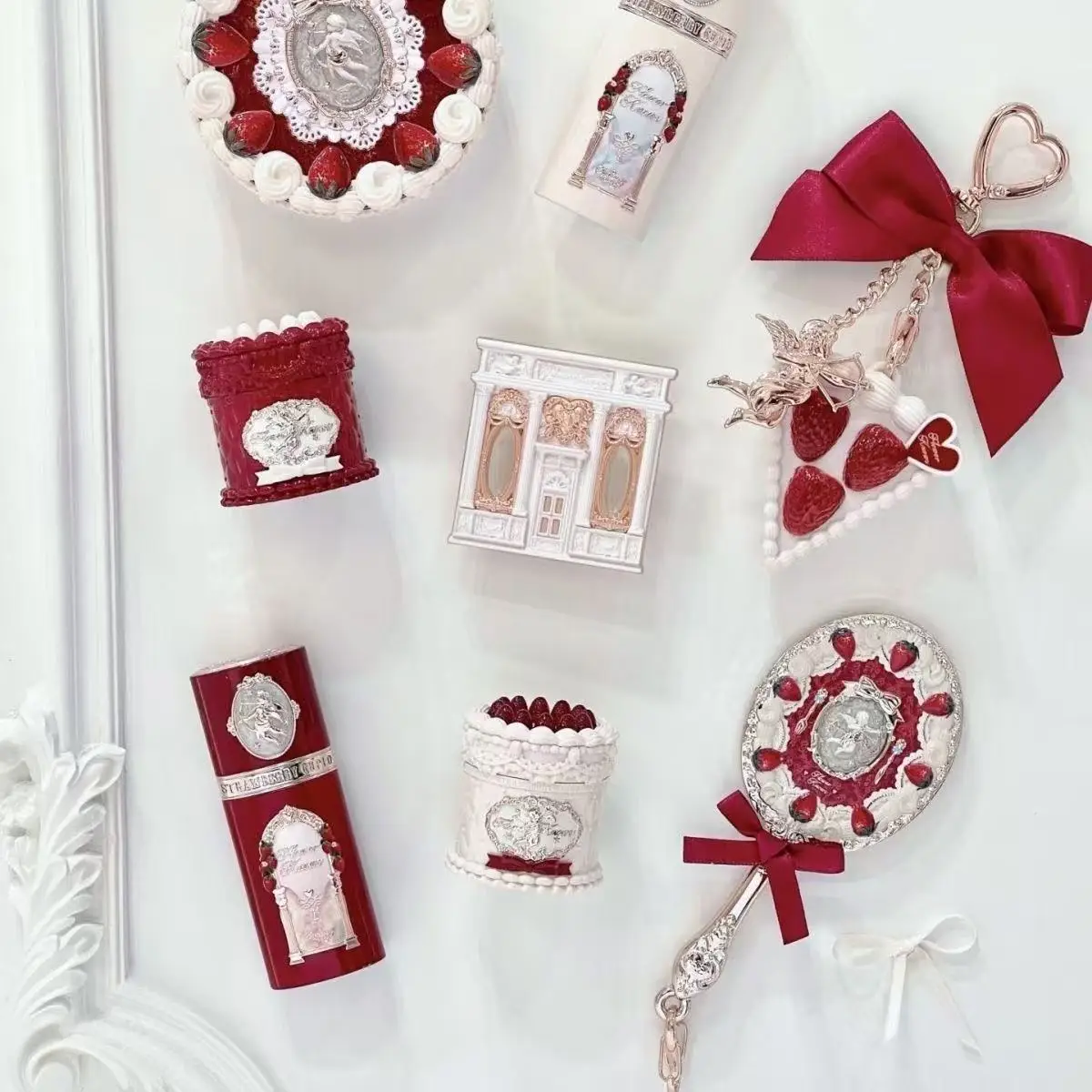 Flower Knows refrigerator stickers Midsummer Night Butterfly Cloud Pearl Shell three-dimensional exquisite refrigerator stickers