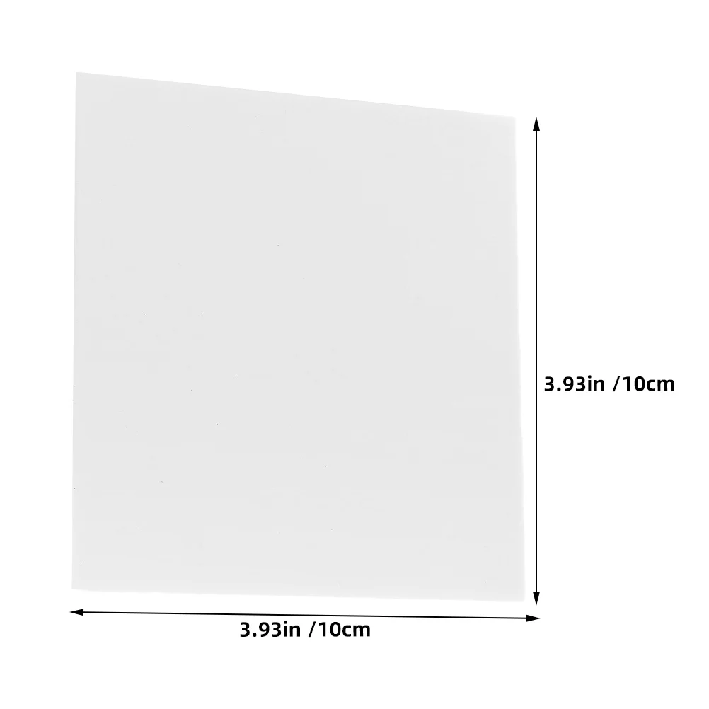 5 stks Keramische Vezels Rechthoek Papieren Hoge Temp Weerstand Anti-aanbak Glazuur Catcher Voor Aardewerk Gereedschappen Klei Crafting Oven Gebruik