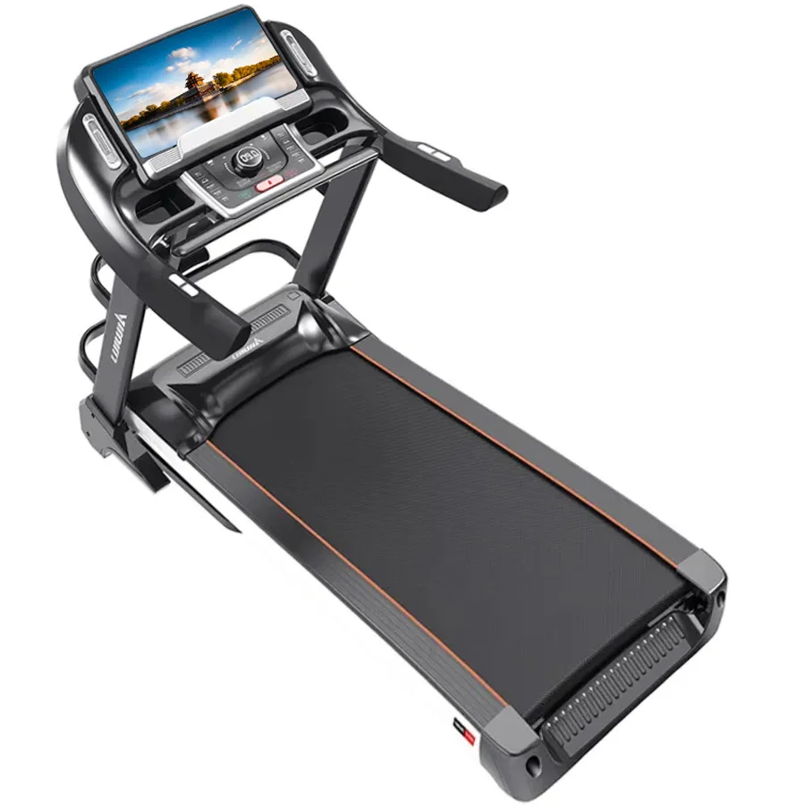 

Household Electric Treadmill Multi-function Smart Touch Screen Ultra-wide Silent Large Load-bearing Treadmill