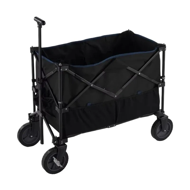 STLF Selens SCF2-SLC-80 OEM Heavy Duty All Terrain Portable Beach Shopping Photography Utility Folding Trolley for Camping