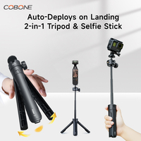 COBONE XILETU Selfie Stick for Smartphone Desktop Tripod with 360° Ball Head & Phone Holder for DJI Pocket3/GoPro/Insta360
