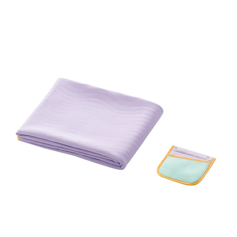 

Mat Household Cooling Antibacterial Soft Mat Foldable Washable Machine Washed Summer Ice Silk Mat Single Double