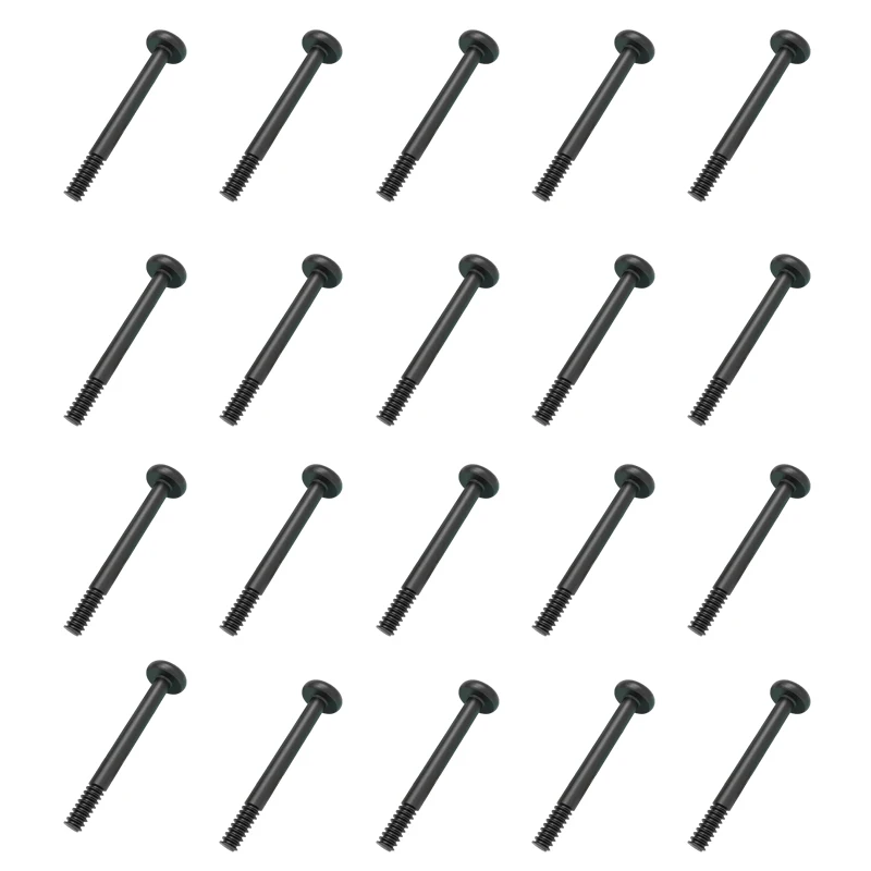 20PCS Computer Case Fan Long Screw Radiator PC Fan Screws Computer Cooling Chassis Fan Components Screw