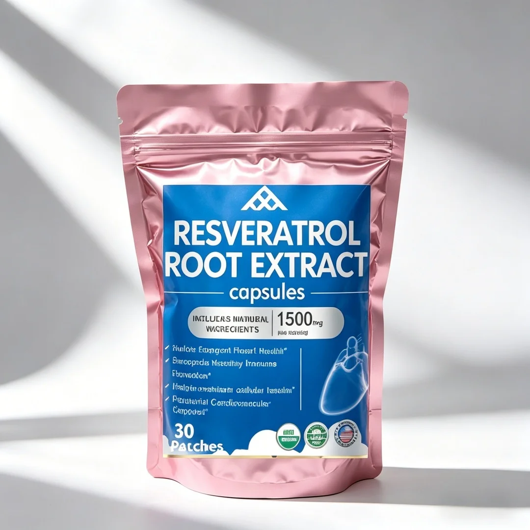 Resveratrol Transdermal Patch - Enhances Immune Function, Promotes Collagen Formation & Optimizes Energy Metabolism for Holistic