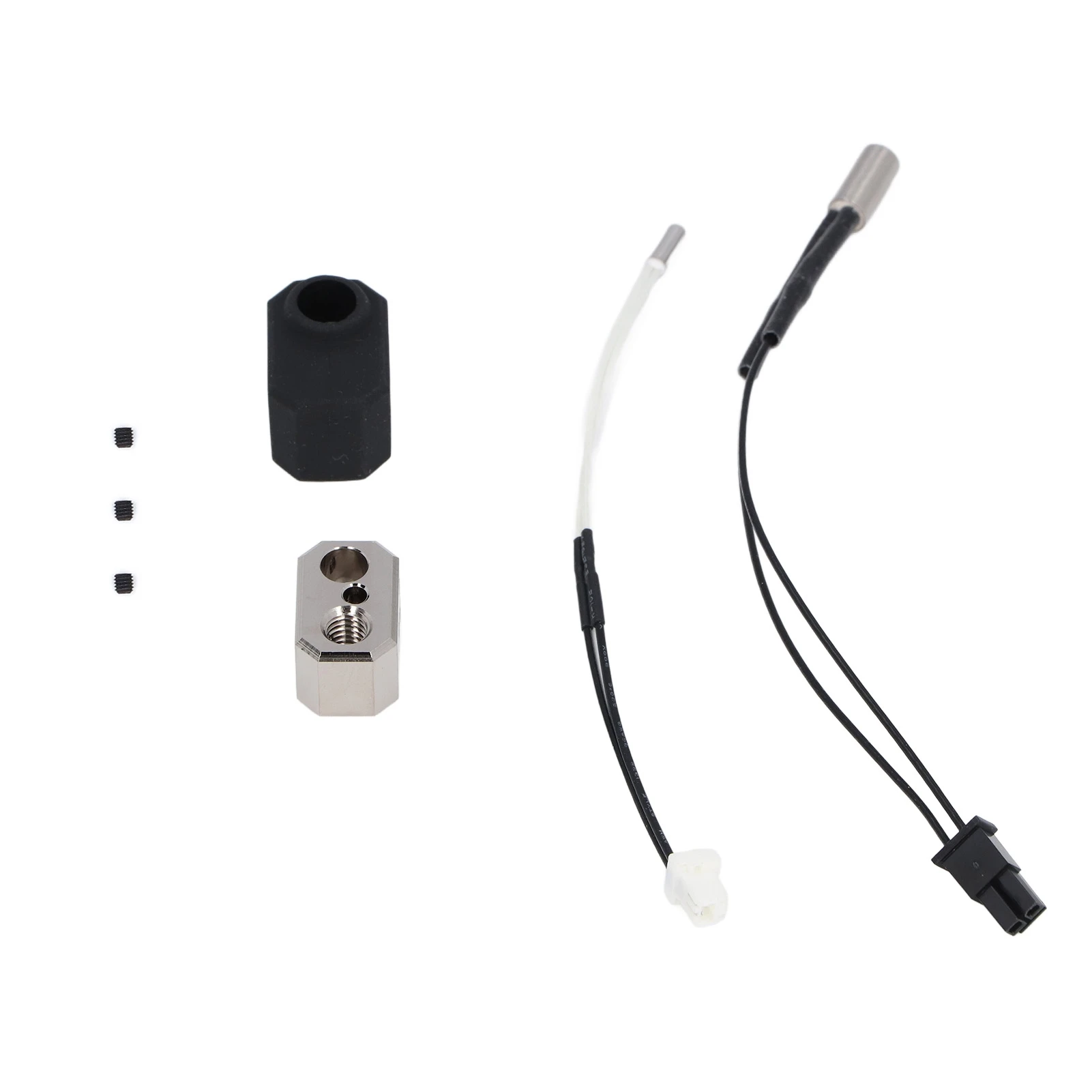 24V 40W 3D Printer Heating Rod Thermistor Wire MK4 Heater Block Set for Prusa MK4