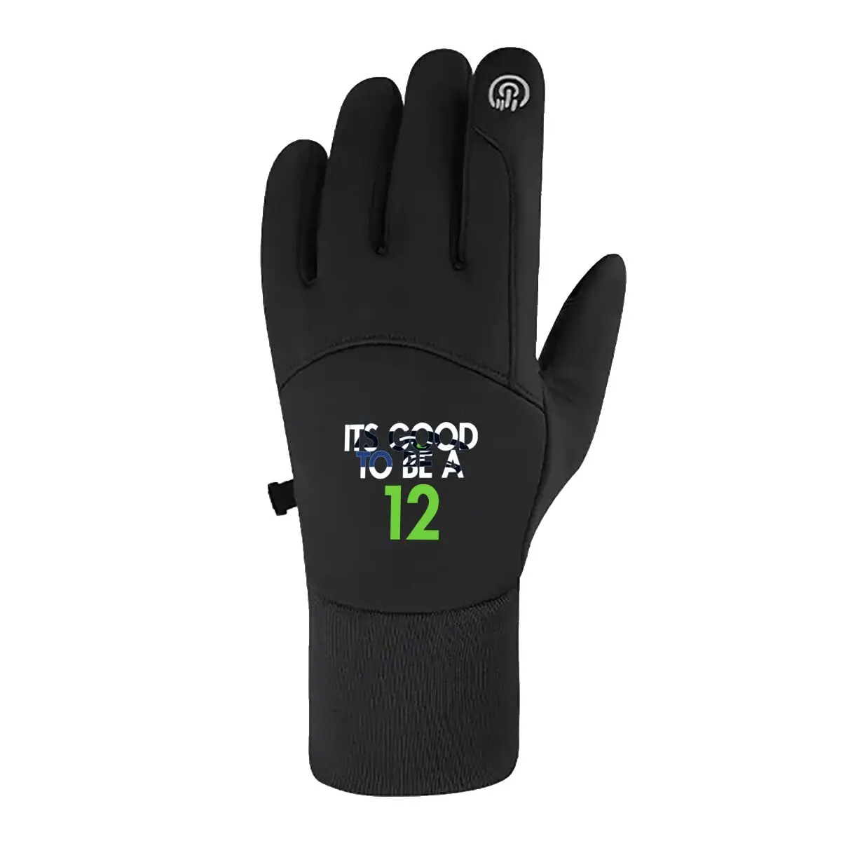 

Lucky 12, очаровательные классические флисовые перчатки с тематическим рисунком для езды на велосипеде и пешего туризма