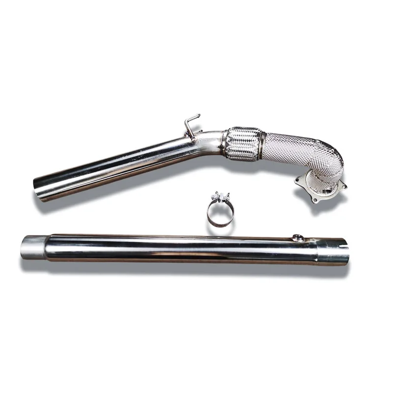 مناسبة للمصنعين توريد أنابيب عادم السيارة المعدلة المصنوعة من الفولاذ المقاوم للصدأ، مخصصة لنماذج Golf 6 GTI