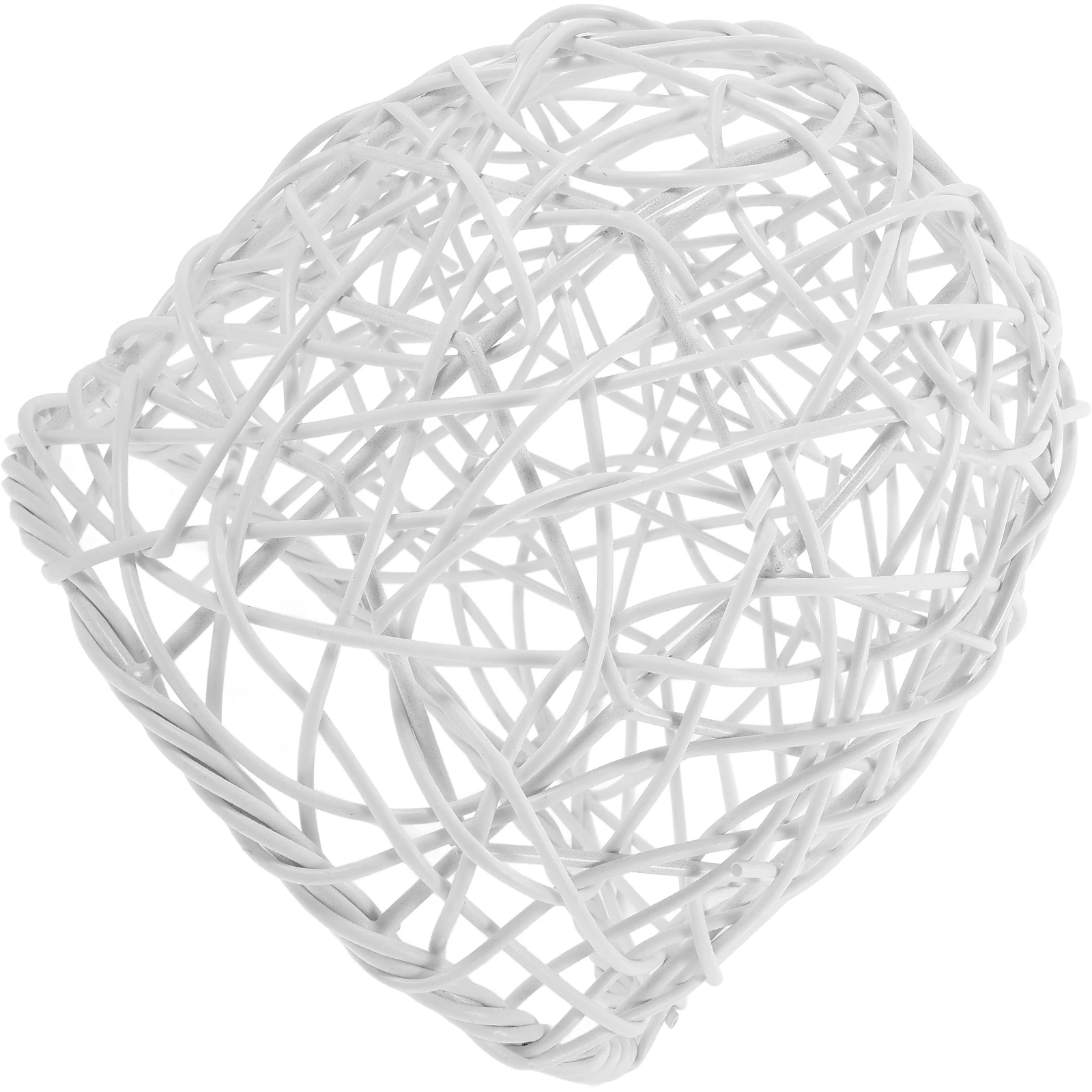 

Woven Lamp Shade White Hanging Covers for Pendant Chandelier Wicker Light Shades Rattan Basket Ceiling Fan Diffuser Boho