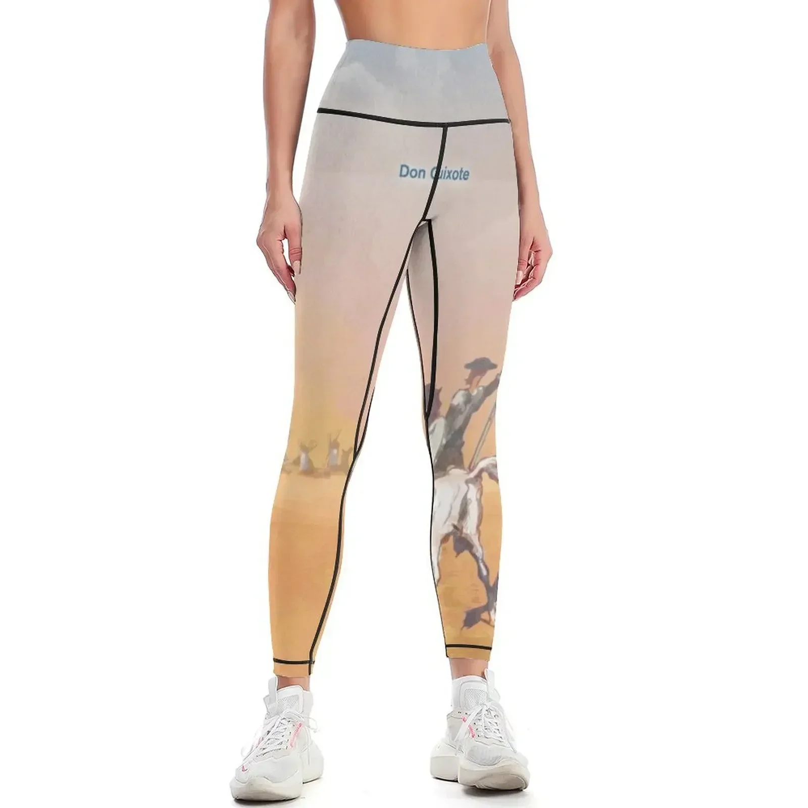 

Don Quixote - Miguel de Cervantes Leggings sporty woman push up Training pants joggers for sport pants Womens Leggings